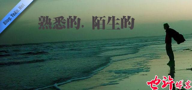 最熟悉的陌生人